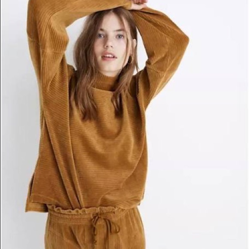 Madewell Texture & Thread Mockneck. XS
